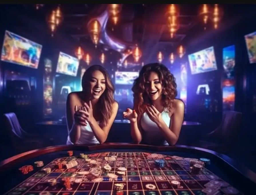 Slots ဂိမ်း Spin လုပ်နေသောမြင်ကွင်းနှင့် bonus round အခင်းအကျင်း